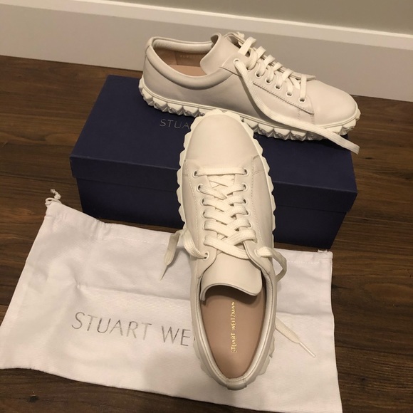 Stuart Weitzman Shoes - Authentic Stuart Weitzman Coverstory Sneakers, 9,5